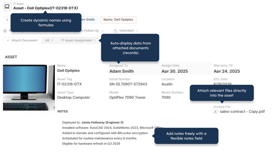 Asset management