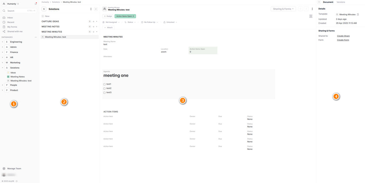 AnyDB Interface Overview