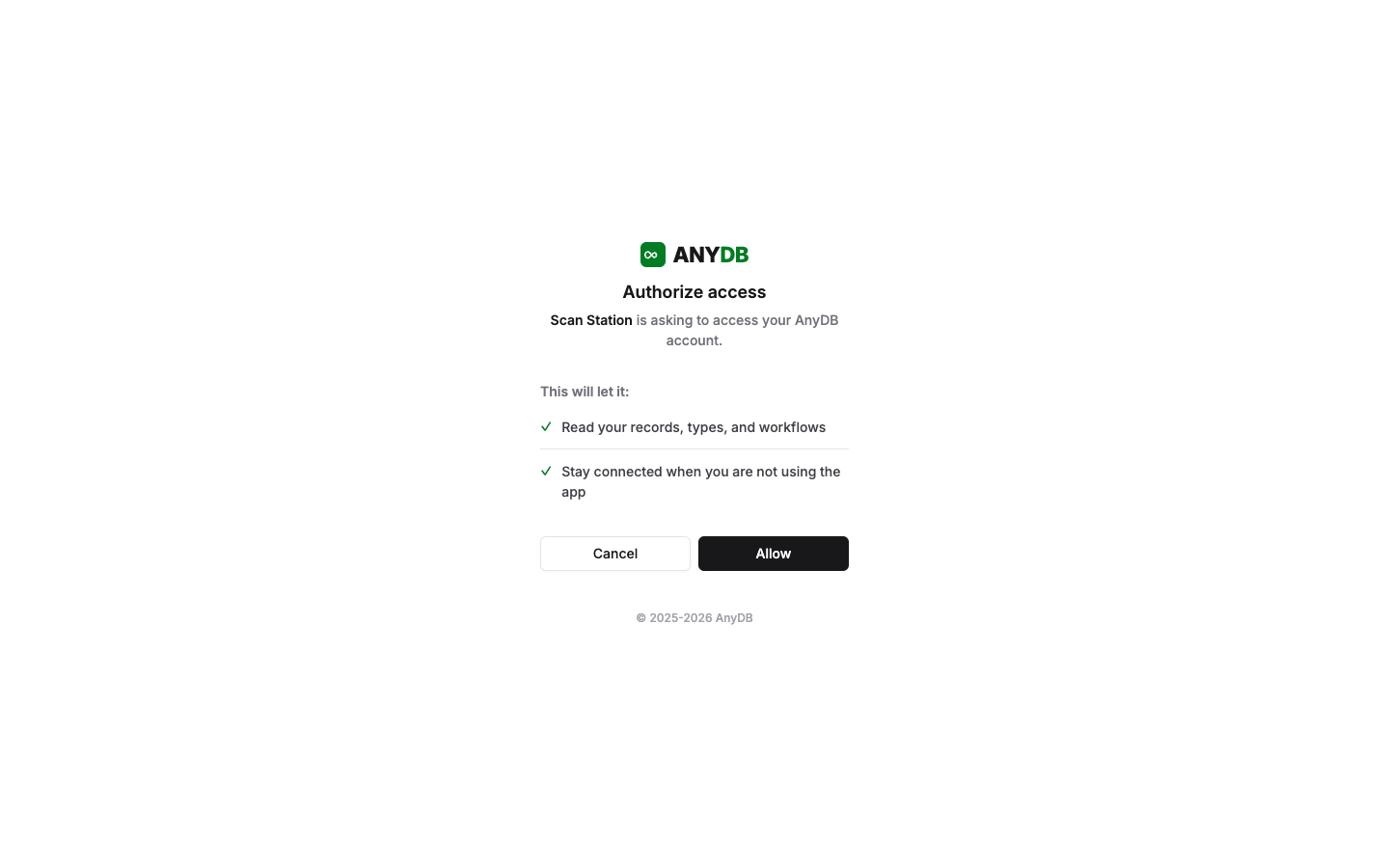 Signing in to an app from its direct link